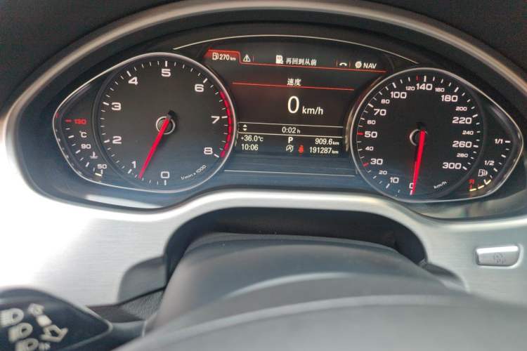 Used Audi A8 2014 A8L 45 TFSI quattro Luxury Model Instrument Cluster