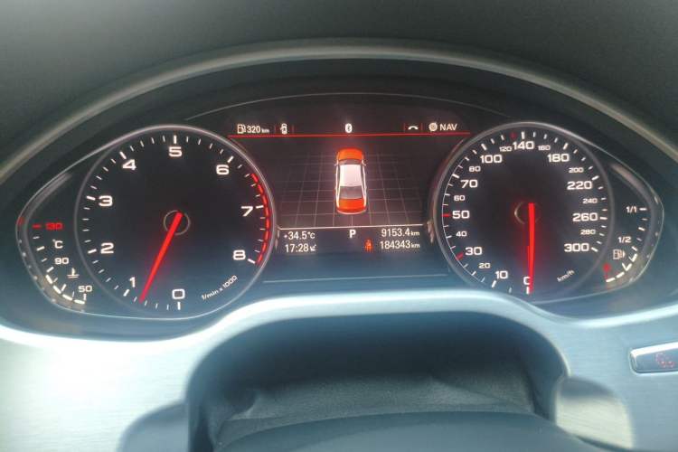 Used Audi A8 2014 A8L 50 TFSI quattro Luxury Model Instrument Cluster