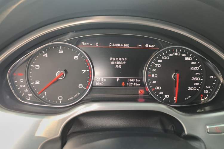 Used Audi A8 2014 A8L 45 TFSI quattro Comfort model Instrument Cluster