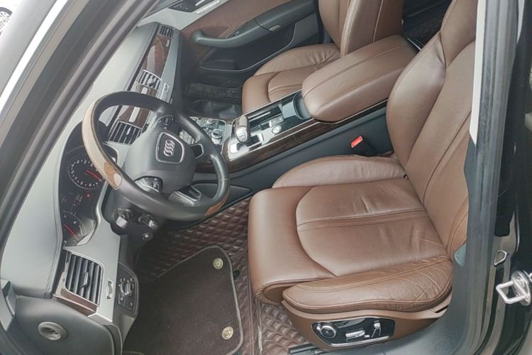 Used Audi A8 2014 A8L 45 TFSI quattro Comfort model Left Front Seat