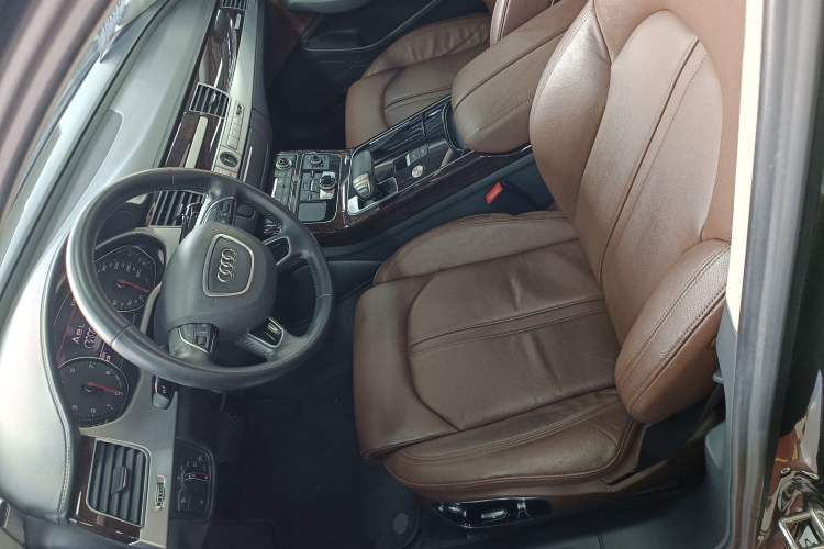 Used Audi A8 2014 A8L 45 TFSI quattro Comfort model Left Front Seat