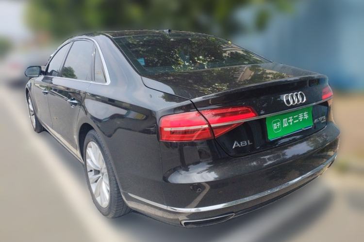 Used Audi A8 2014 A8L 45 TFSI quattro Luxury Model Rear Left 45 Deg