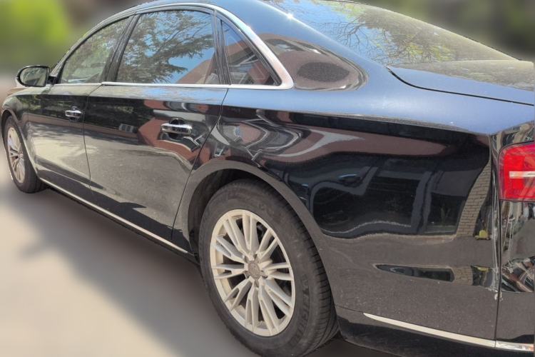 Used Audi A8 2014 A8L 45 TFSI quattro Comfort model Rear Left 45 Deg