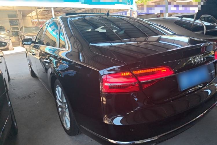 Used Audi A8 2014 A8L 45 TFSI quattro Luxury Model Rear Left 45 Deg