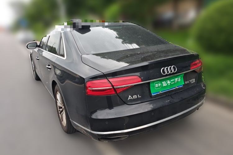Used Audi A8 2014 A8L 45 TFSI quattro Comfort model Rear Left 45 Deg