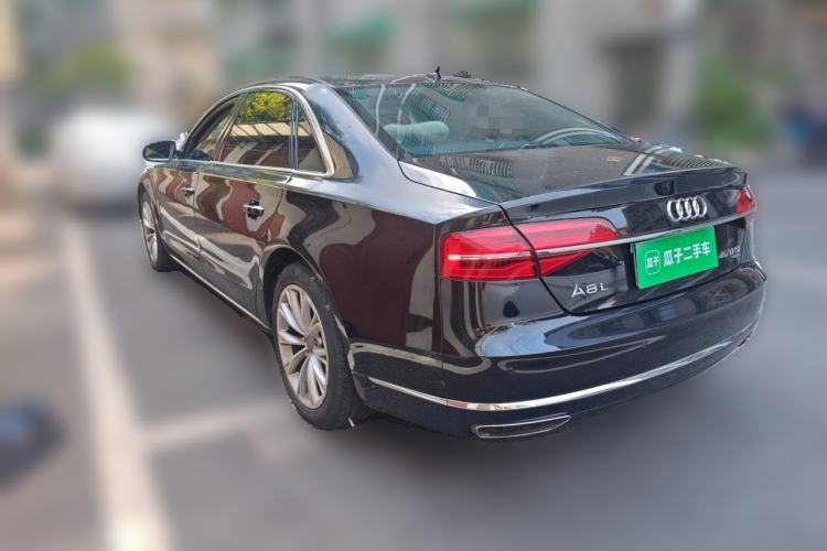 Used Audi A8 2014 A8L 45 TFSI quattro Luxury Model Rear Left 45 Deg