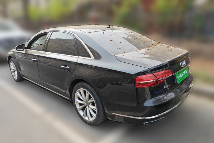 Used Audi A8 2014 A8L 45 TFSI quattro Luxury Model Rear Left 45 Deg