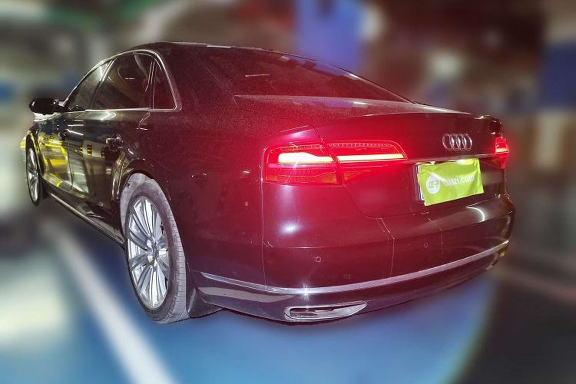 Used Audi A8 2014 A8L 45 TFSI quattro Luxury Model Rear Left 45 Deg