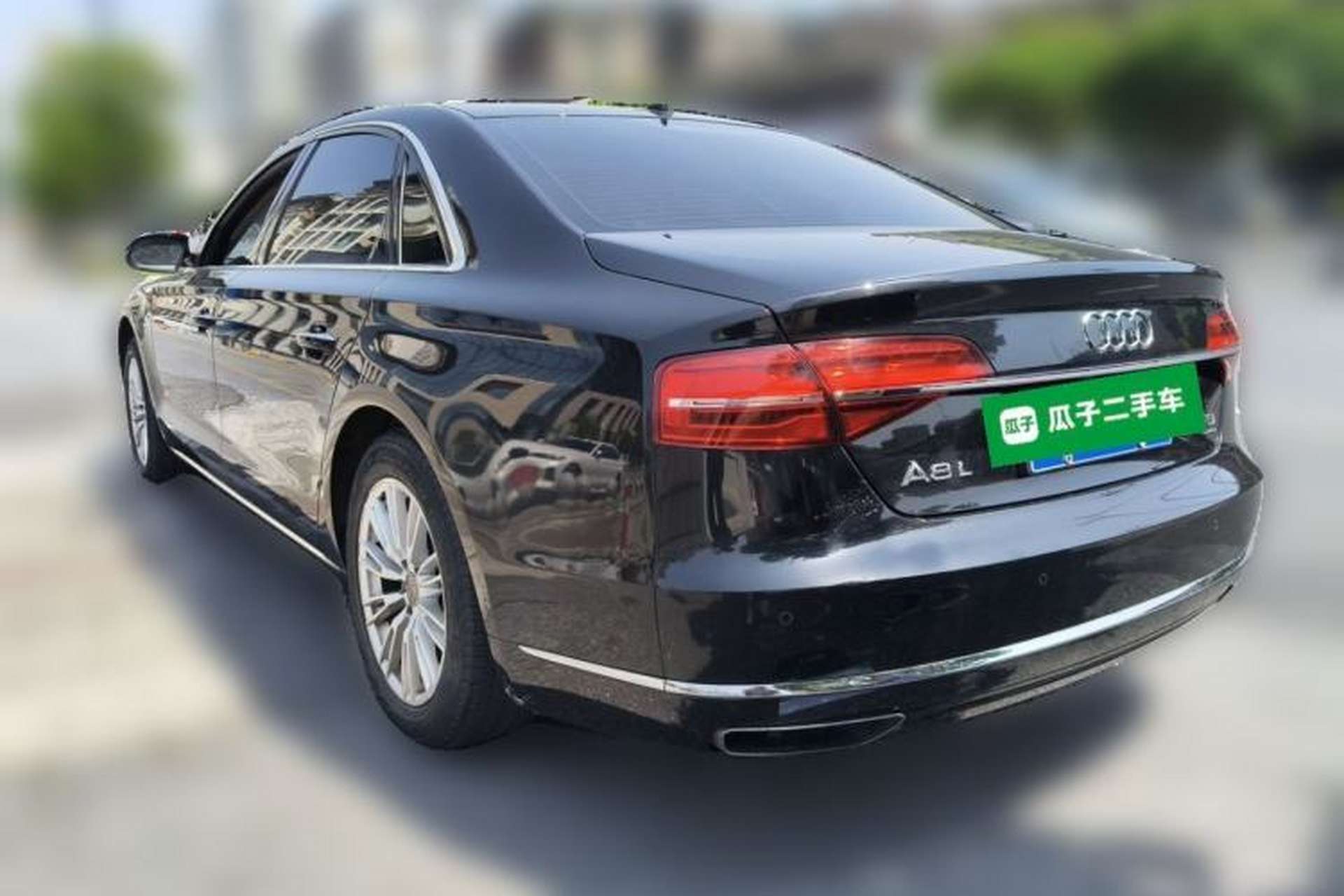 Used Audi A8 2014 A8L 45 TFSI quattro Comfort model Rear Left 45 Deg