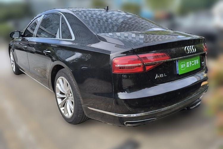 Used Audi A8 2014 A8L 45 TFSI quattro Luxury Model Rear Left 45 Deg
