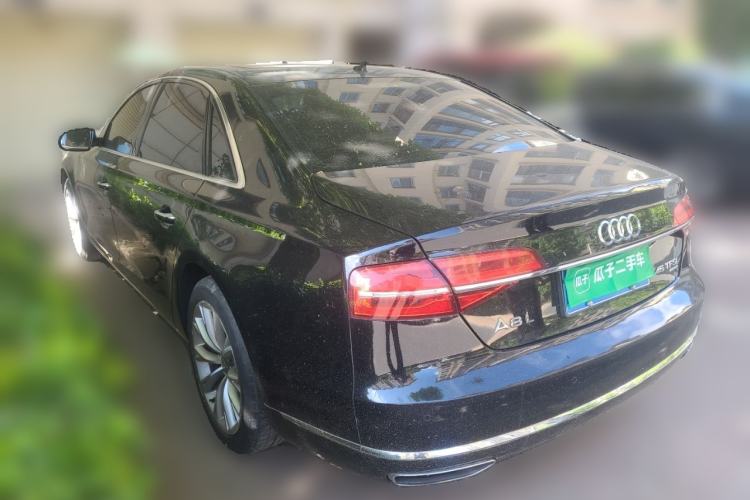 Used Audi A8 2014 A8L 45 TFSI quattro Luxury Model Rear Left 45 Deg