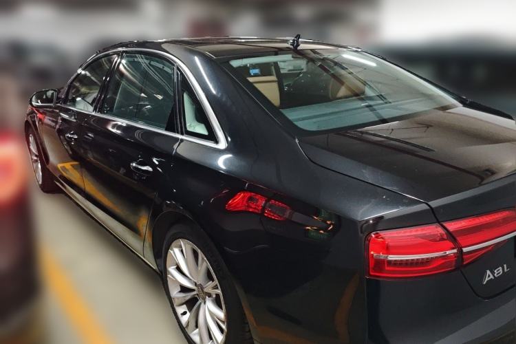 Used Audi A8 2014 A8L 45 TFSI quattro Luxury Model Rear Left 45 Deg