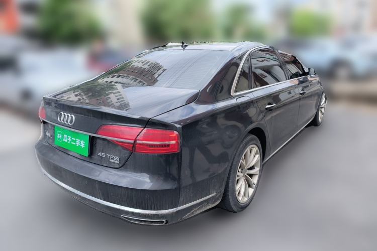 Used Audi A8 2014 A8L 45 TFSI quattro Luxury Model Rear Right 45 Deg