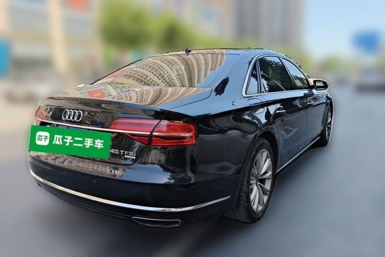Used Audi A8 2014 A8L 45 TFSI quattro Luxury Model Rear Right 45 Deg
