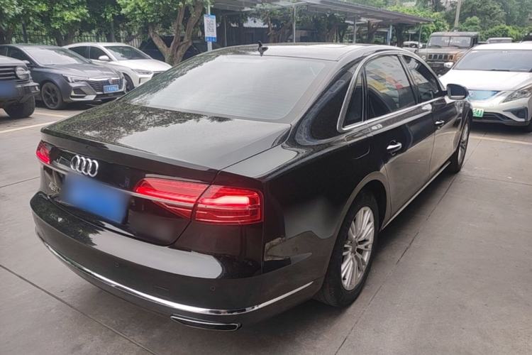 Used Audi A8 2014 A8L 45 TFSI quattro Comfort model Rear Right 45 Deg
