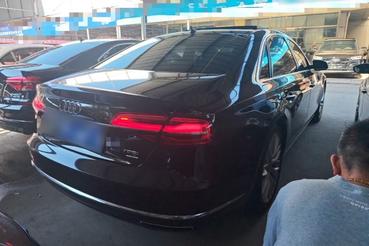 Used Audi A8 2014 A8L 45 TFSI quattro Luxury Model Rear Right 45 Deg