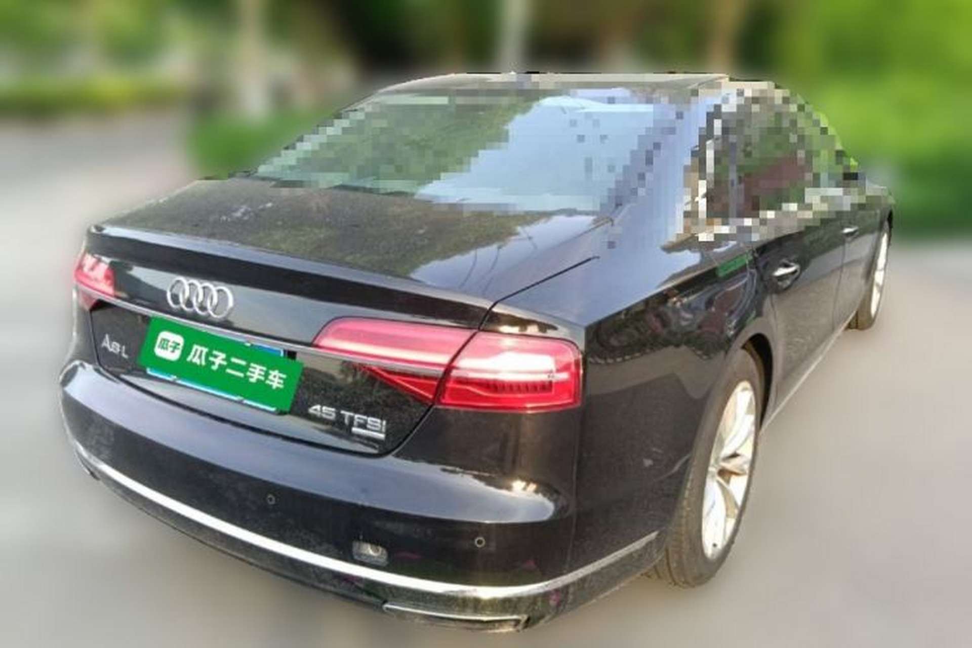 Used Audi A8 2014 A8L 45 TFSI quattro Comfort model Rear Right 45 Deg