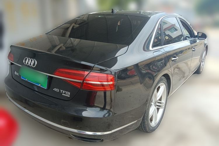 Used Audi A8 2014 A8L 45 TFSI quattro Luxury Model Rear Right 45 Deg