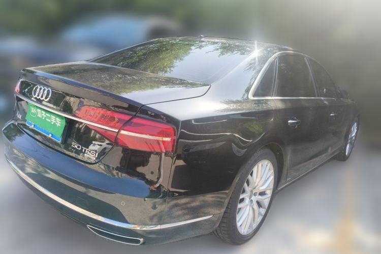 Used Audi A8 2014 A8L 50 TFSI quattro Prestige Edition Rear Right 45 Deg