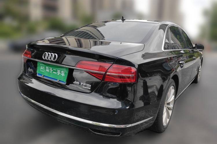 Used Audi A8 2014 A8L 45 TFSI quattro Comfort model Rear Right 45 Deg