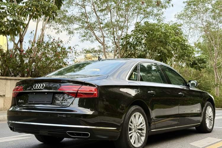 Used Audi A8 2014 A8L 45 TFSI quattro Comfort model Rear Right 45 Deg