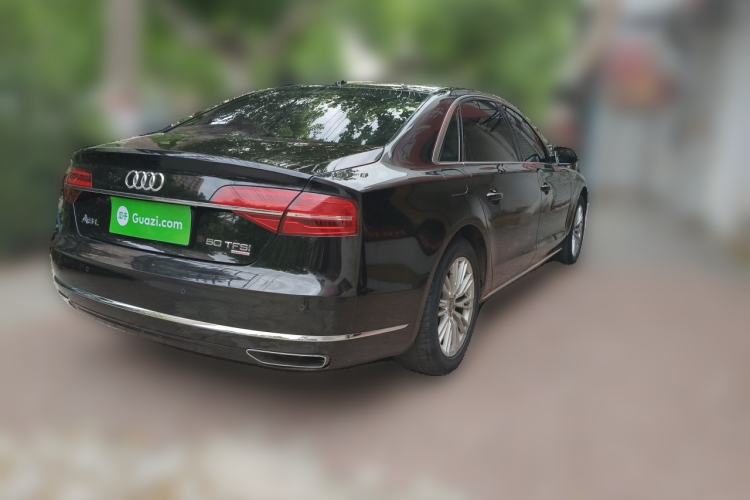 Used Audi A8 2014 A8L 45 TFSI quattro Comfort model Rear Right 45 Deg