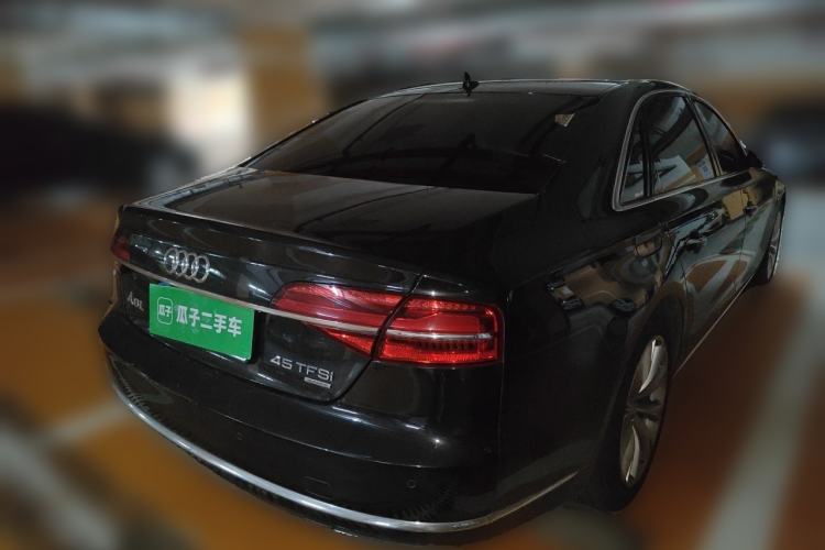 Used Audi A8 2014 A8L 45 TFSI quattro Luxury Model Rear Right 45 Deg