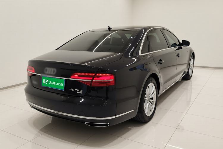 Used Audi A8 2014 A8L 45 TFSI quattro Comfort model Rear Right 45 Deg