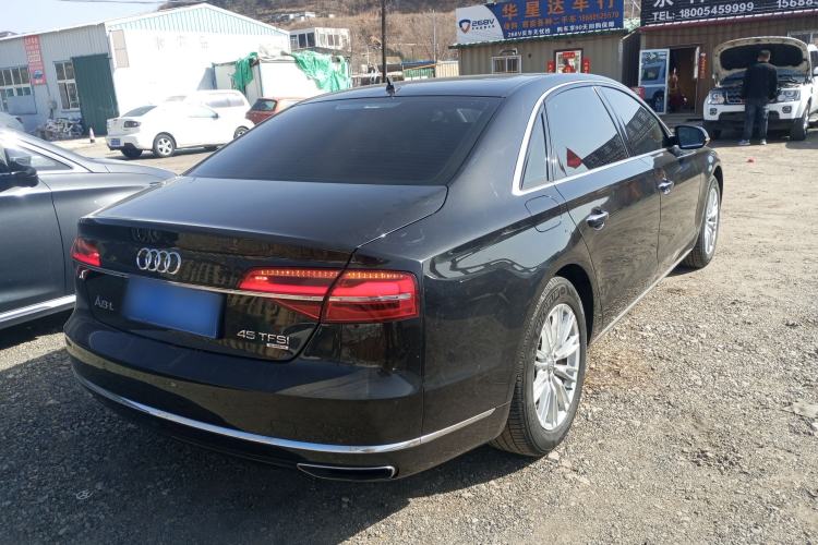 Used Audi A8 2014 A8L 45 TFSI quattro Comfort model Rear Right 45 Deg