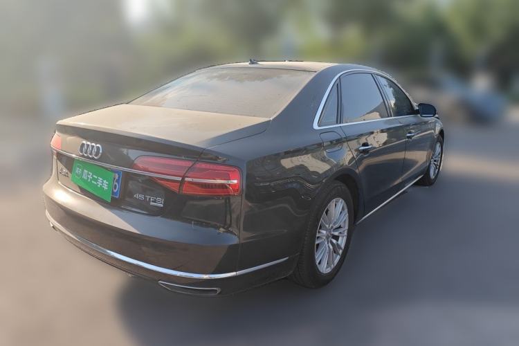 Used Audi A8 2014 A8L 45 TFSI quattro Comfort model Rear Right 45 Deg