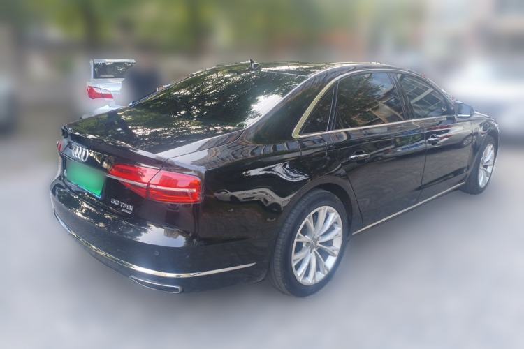 Used Audi A8 2014 A8L 50 TFSI quattro Luxury Model Rear Right 45 Deg