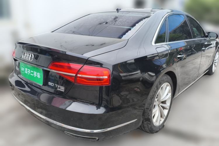 Used Audi A8 2014 A8L 45 TFSI quattro Luxury Model Rear Right 45 Deg