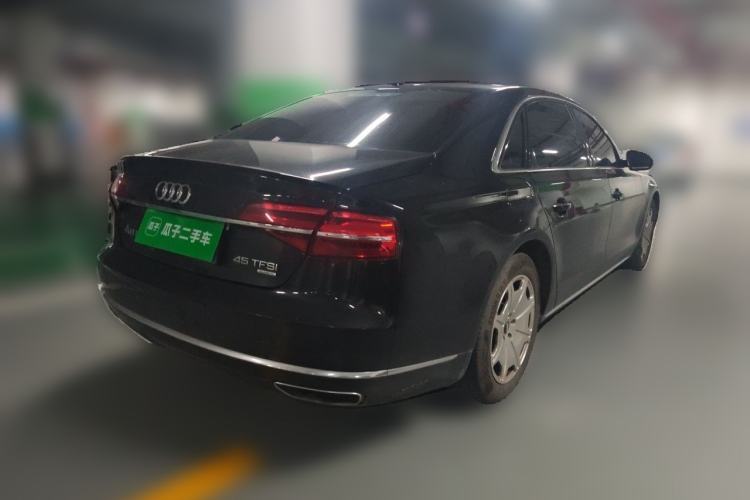 Used Audi A8 2014 A8L 45 TFSI quattro Comfort model Rear Right 45 Deg