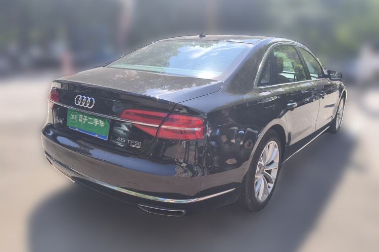 Used Audi A8 2014 A8L 45 TFSI quattro Luxury Model Rear Right 45 Deg