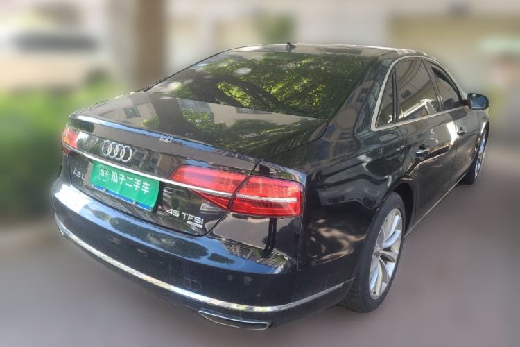 Used Audi A8 2014 A8L 45 TFSI quattro Luxury Model Rear Right 45 Deg