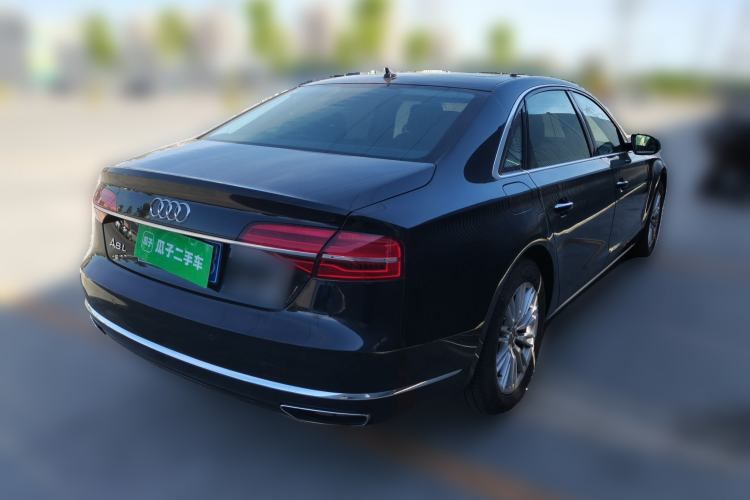 Used Audi A8 2014 A8L 45 TFSI quattro Comfort model Rear Right 45 Deg