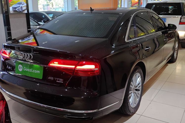 Used Audi A8 2014 A8L 45 TFSI quattro Comfort model Rear Right 45 Deg