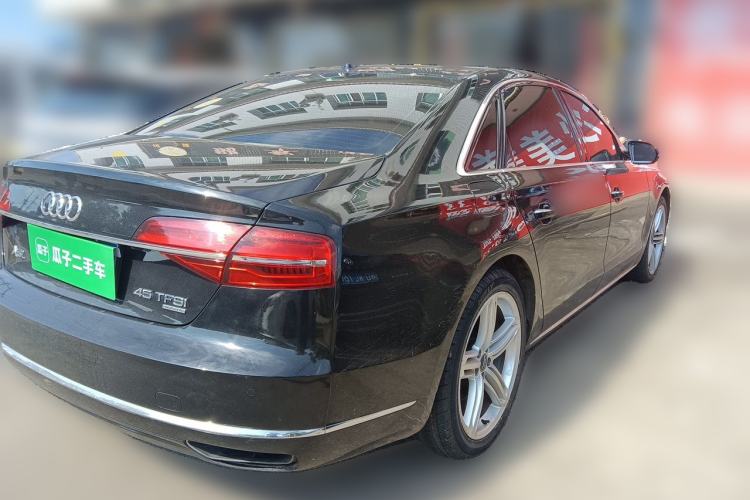 Used Audi A8 2014 A8L 45 TFSI quattro Luxury Model Rear Right 45 Deg