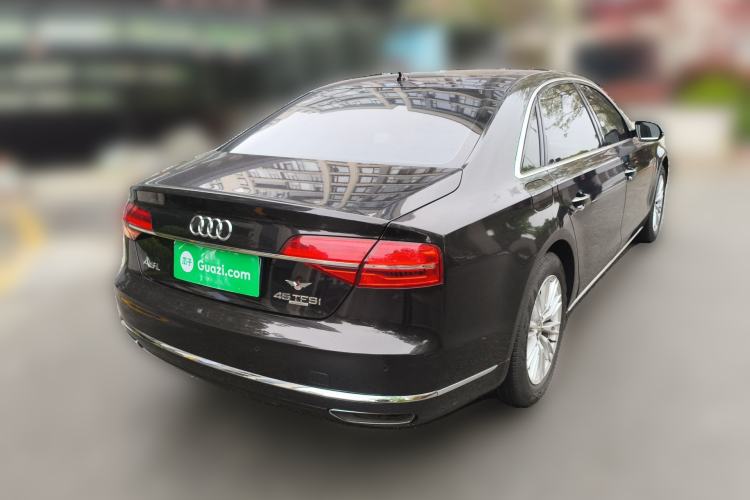 Used Audi A8 2014 A8L 45 TFSI quattro Comfort model Rear Right 45 Deg
