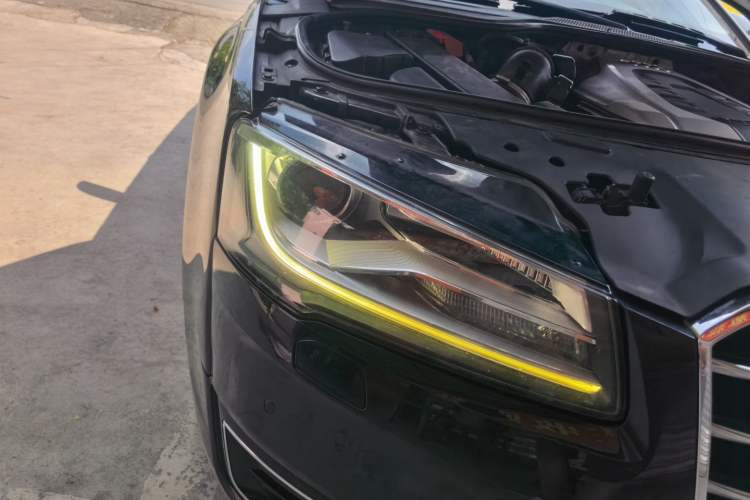 Used Audi A8 2014 A8L 45 TFSI quattro Comfort model Right Front Headlight