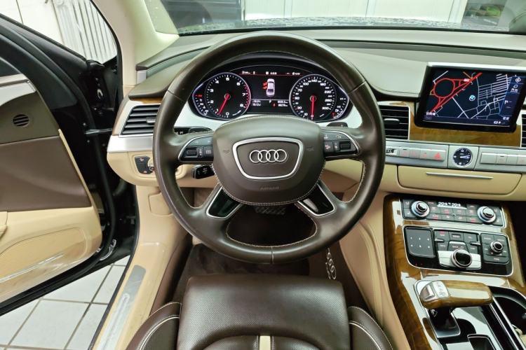 Used Audi A8 2014 A8L 45 TFSI quattro Luxury Model Steering Wheel