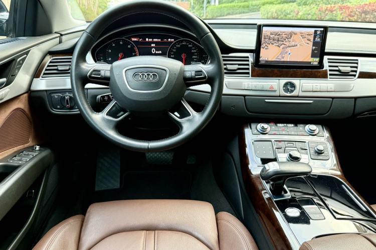 Used Audi A8 2014 A8L 45 TFSI quattro Comfort model Steering Wheel