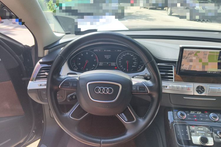 Used Audi A8 2014 A8L 45 TFSI quattro Luxury Model Steering Wheel