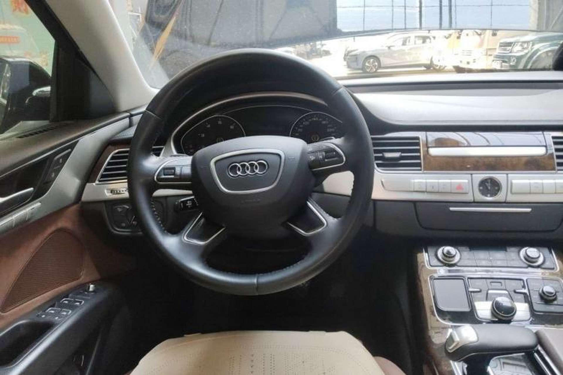 Used Audi A8 2014 A8L 45 TFSI quattro Comfort model Steering Wheel