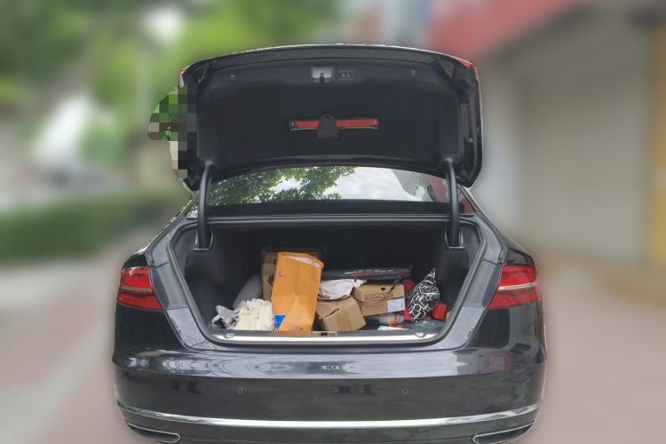 Used Audi A8 2014 A8L 45 TFSI quattro Comfort model Trunk