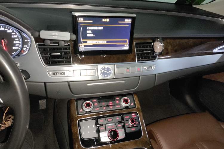 Used Audi A8 2014 A8L 45 TFSI quattro Comfort model Audio And AC Panel