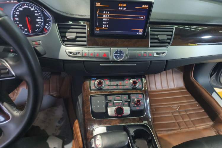 Used Audi A8 2014 A8L 50 TFSI quattro Luxury Model Audio And AC Panel
