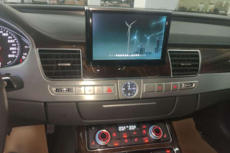 Used Audi A8 2014 A8L 45 TFSI quattro Comfort model Audio And AC Panel