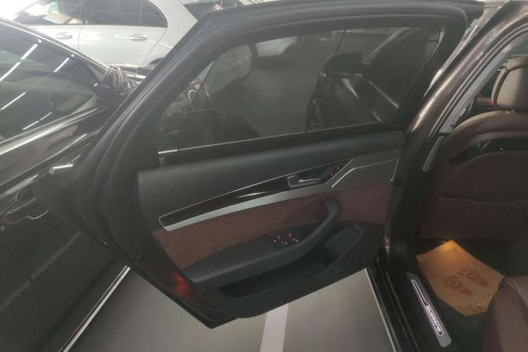 Used Audi A8 2014 A8L 45 TFSI quattro Comfort model Left Rear Door Interior