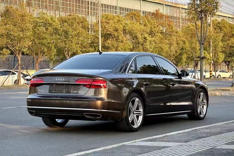 Used Audi A8 2014 A8L 45 TFSI quattro Comfort model Rear Right 45 Deg
